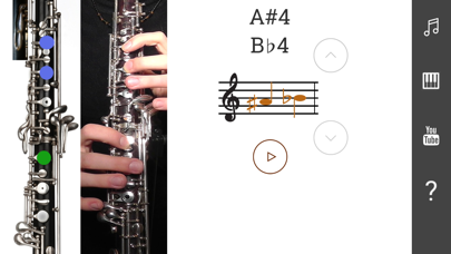 2D Oboe Fingering Chart screenshot 2