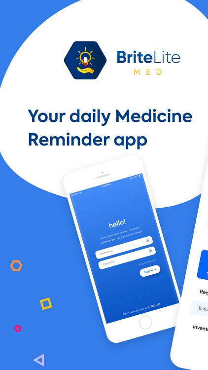 BriteLite Med:Medicine Tracker