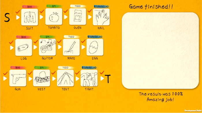 イラストチェイナー（英語版） - 絵しりとりオンライン