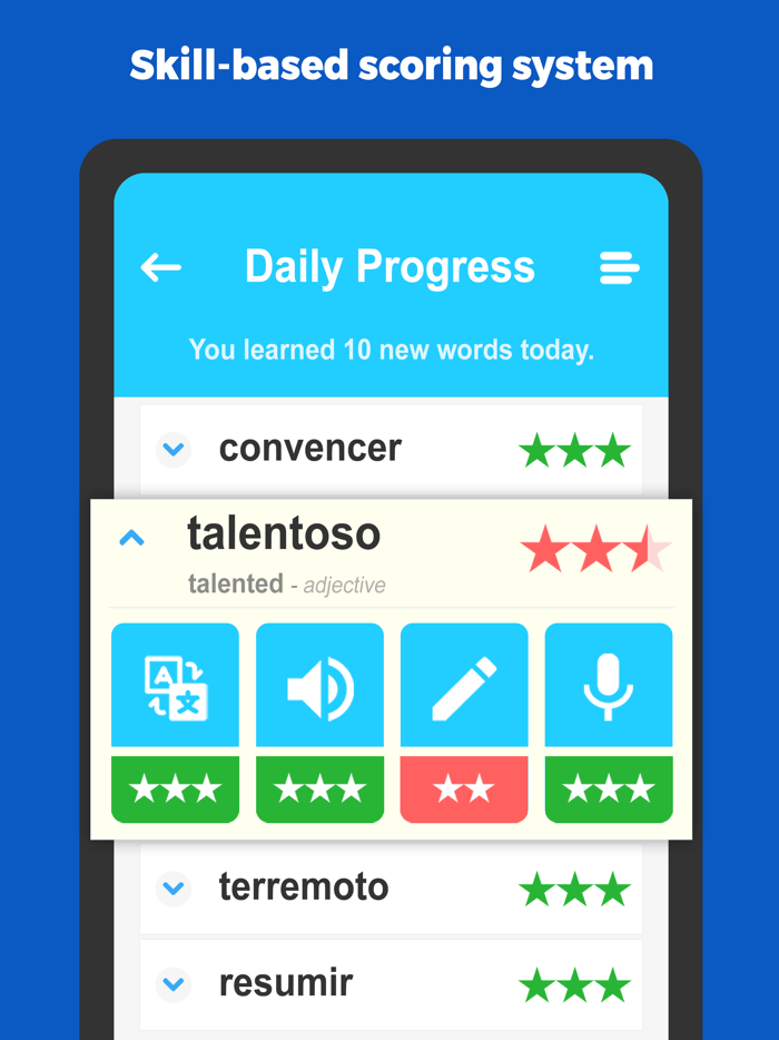 Spanish Vocabulary - Blarma
