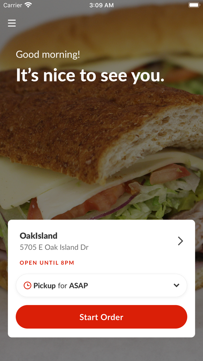 Oak Island Sub Shop