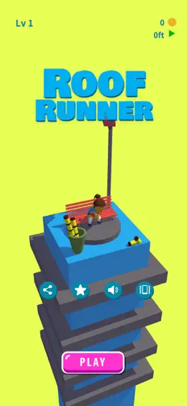 Game screenshot Roof Top Runner! mod apk