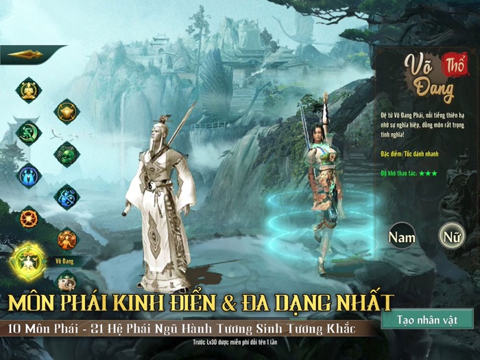 Võ Lâm Truyền Kỳ 1 Mobile