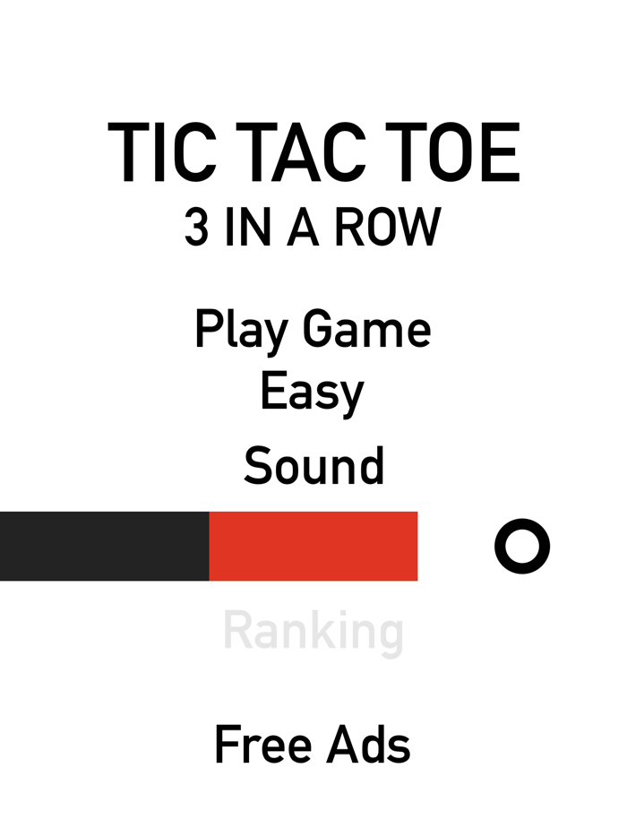 Tic-Tac-Toe 3-In-A-Row