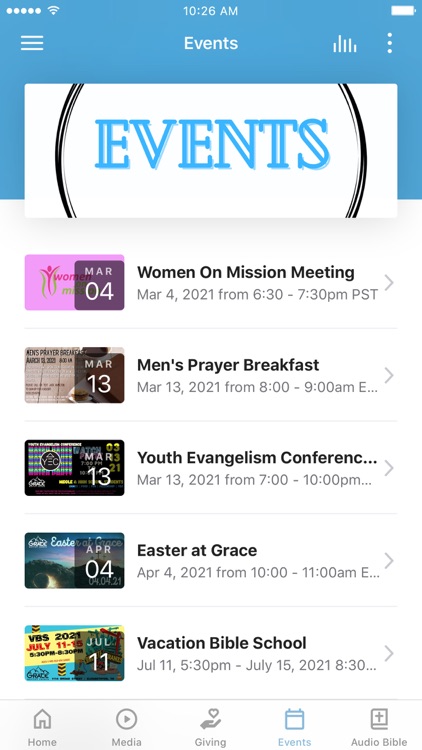 Grace Baptist Church App