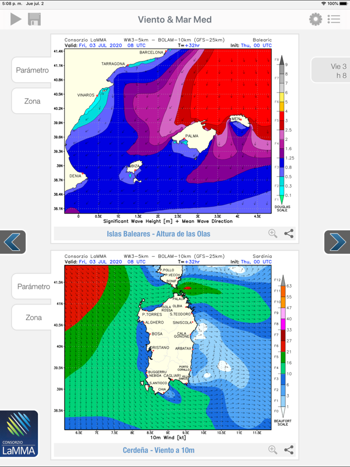 Viento  Mar Med iPad