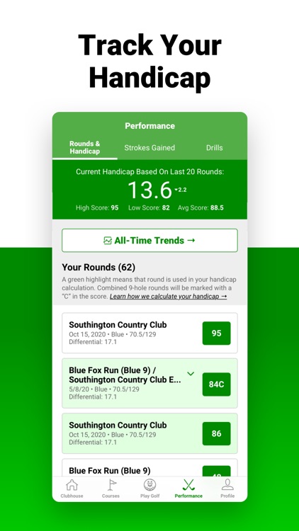 Golf GPS SwingU screenshot-4