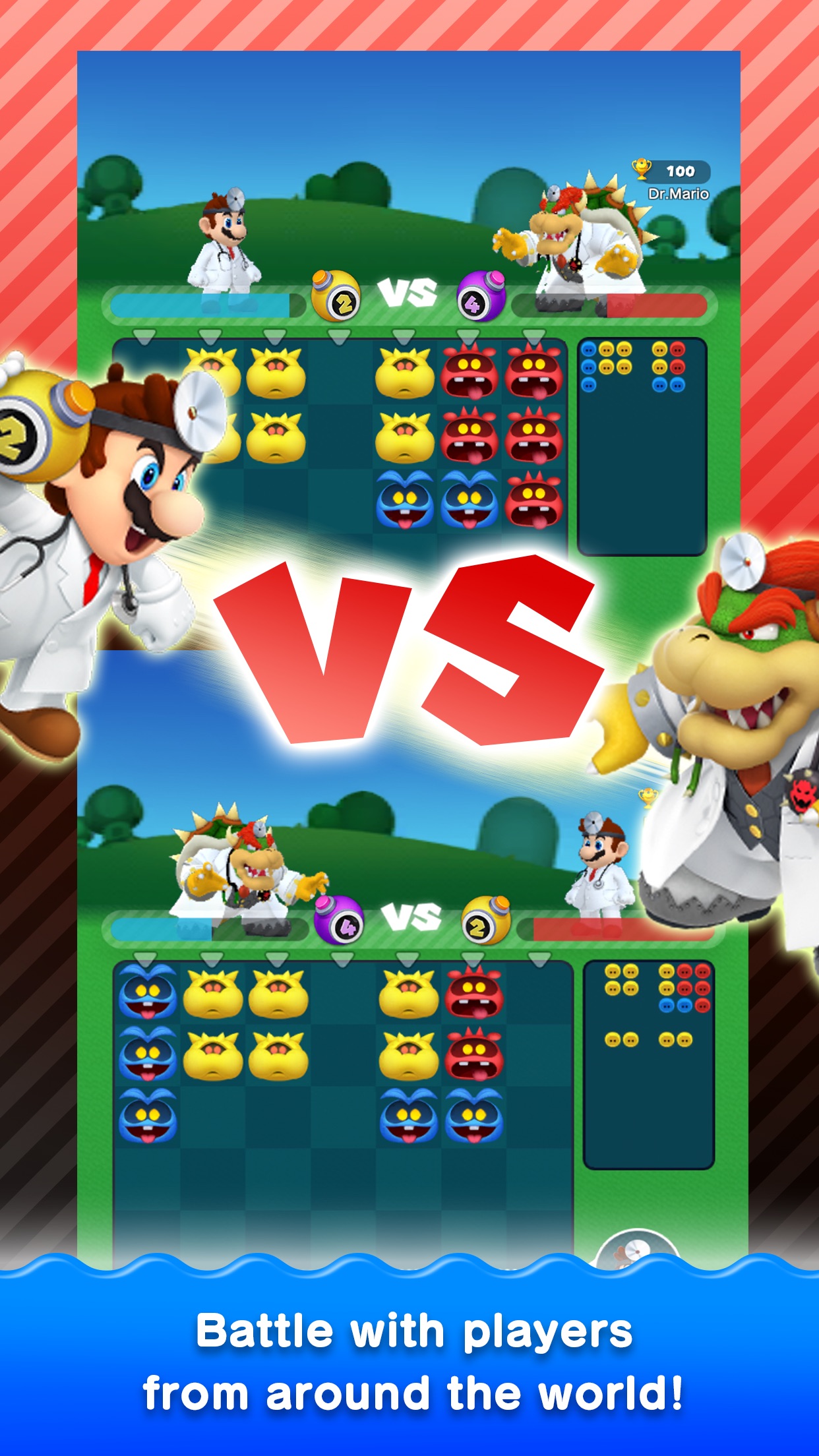 Screenshot do app Dr. Mario World