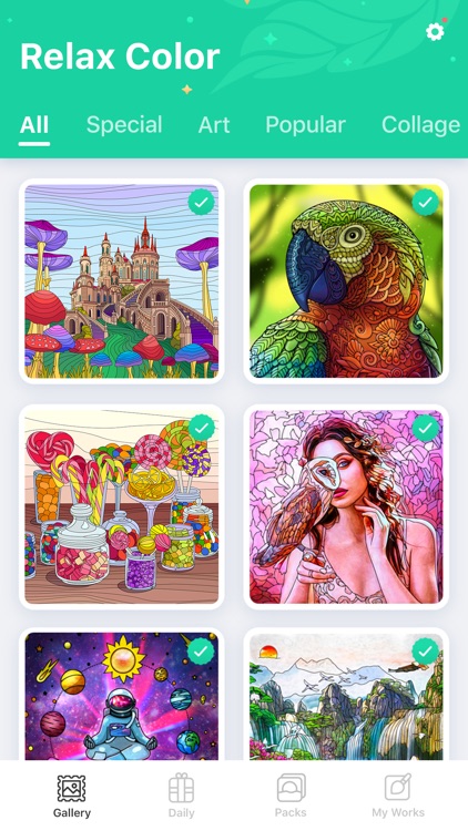 Color by Number - Relax Color screenshot-3