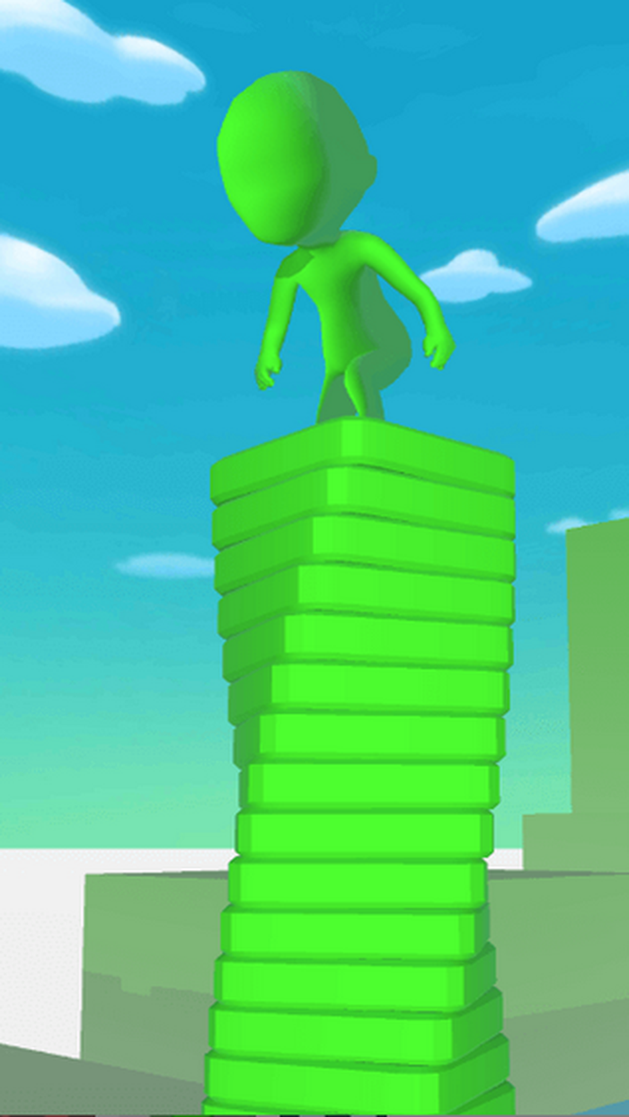Stacking Tiles Color 3D