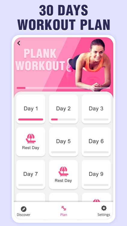 plank challenge calendar