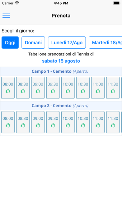Screenshot of Circolo Tennis Cutrofiano2