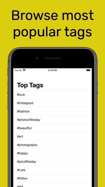 Top Hashtags for Instagram