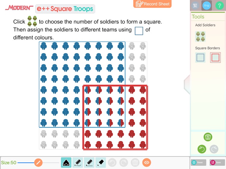 e++ Square Troops