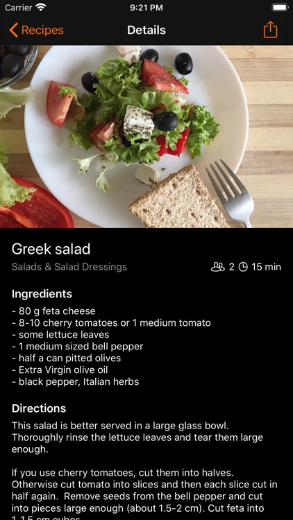 Cookbook - Recipes manager screenshot-3