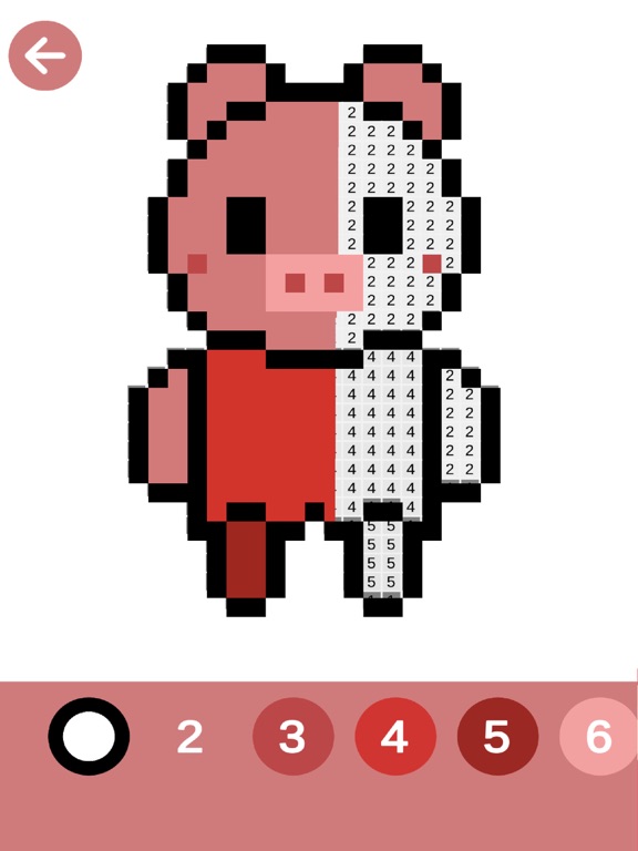 Piggy Pixel Art Coloring Paintのおすすめ画像1