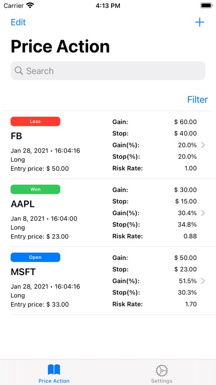 Price Action screenshot-3