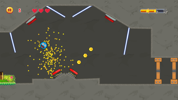 Red Hero 4 - Red Ball Game