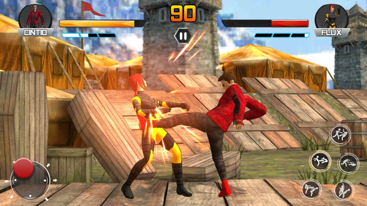 Real Superheroes Kung fu fight