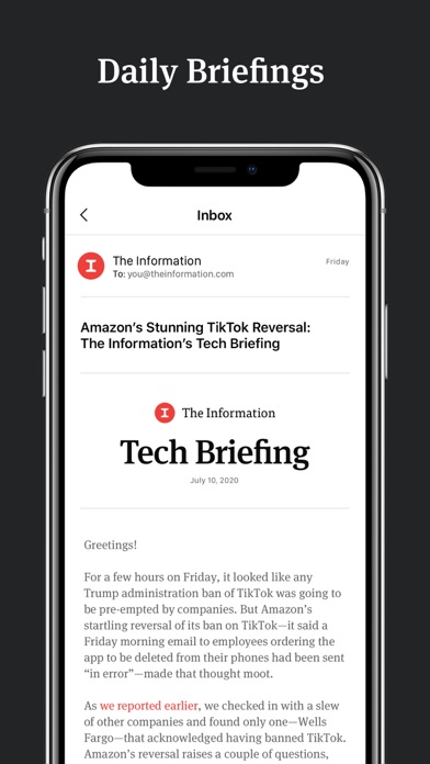 The Information: Tech News screenshot 2
