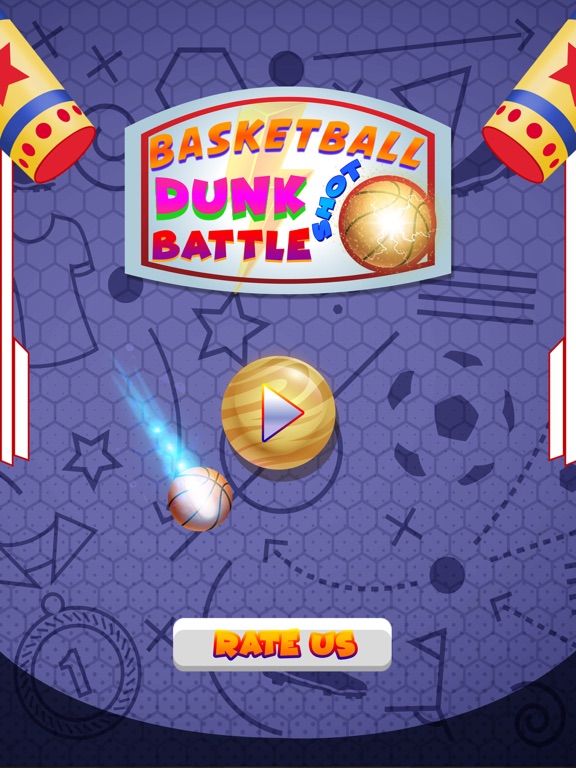 Basketball Dunk Shot Battle screenshot 3