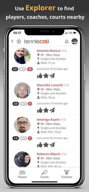 TennisCall: Tennis Player app(圖2)-速報App