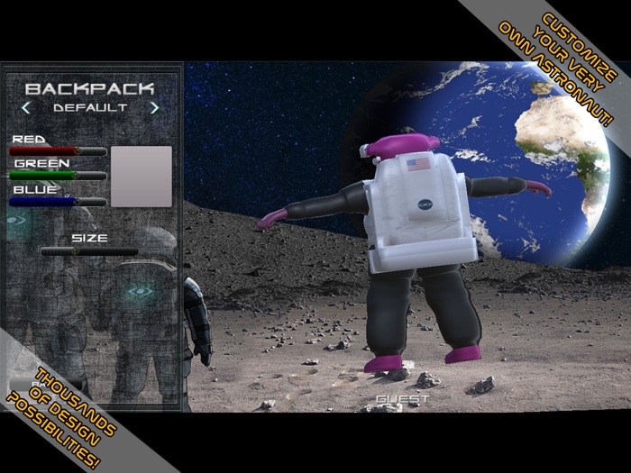 Intergalactic Astronaut Design