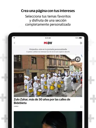 Screenshot 3 El Diario Vasco on+ iphone