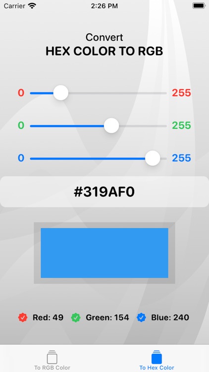 RGB Hex Converter