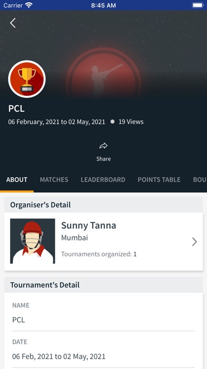 Purdue Cricket League screenshot-3