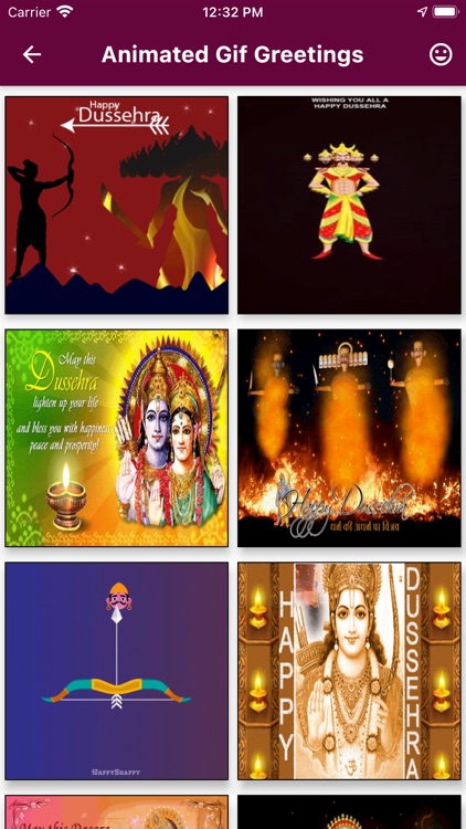 Dussehra Images Wishes Card screenshot-7