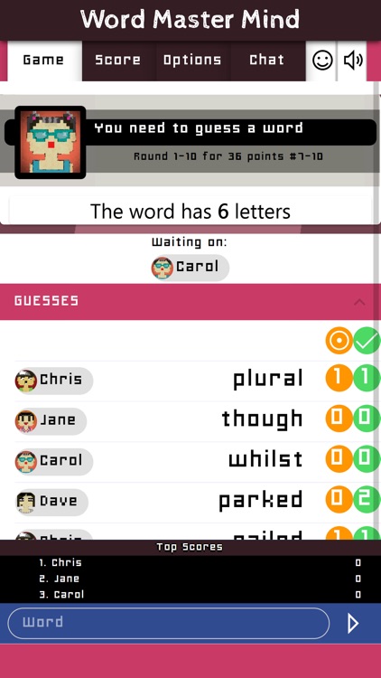 Word Master Mind Multiplayer screenshot-3