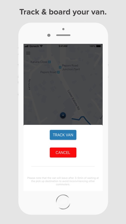 Qonectr - Van Booking App screenshot-4