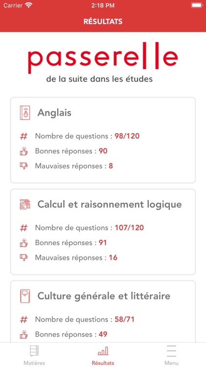 Concours Passerelle screenshot-4