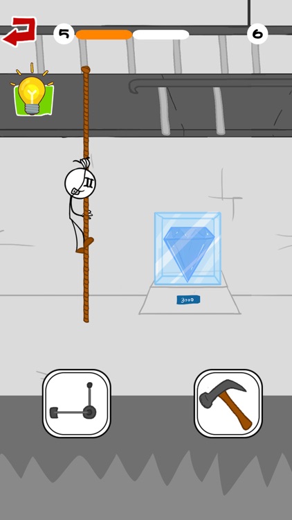 stickman jail escape puzzle