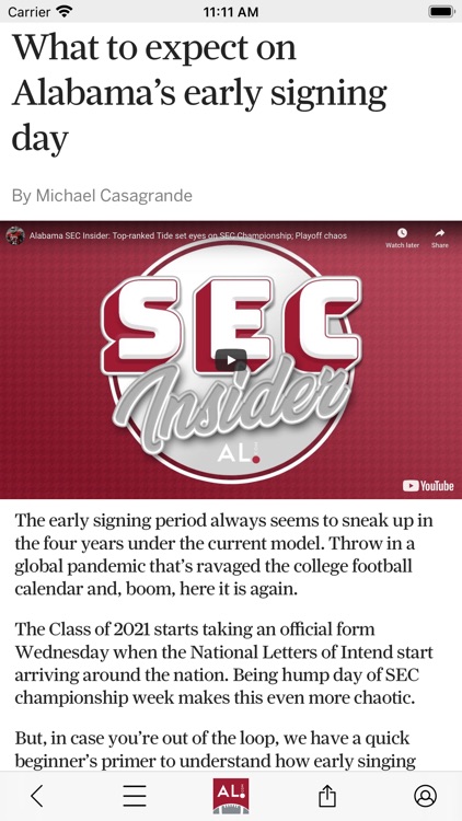 al.com: Crimson Tide Football