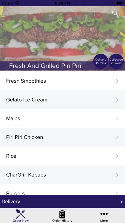 Fresh And Grilled Piri Piri