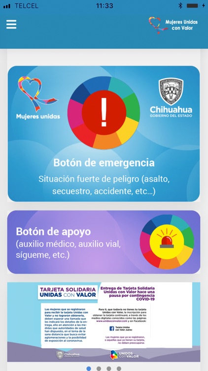 UNIDAS CON VALOR APP