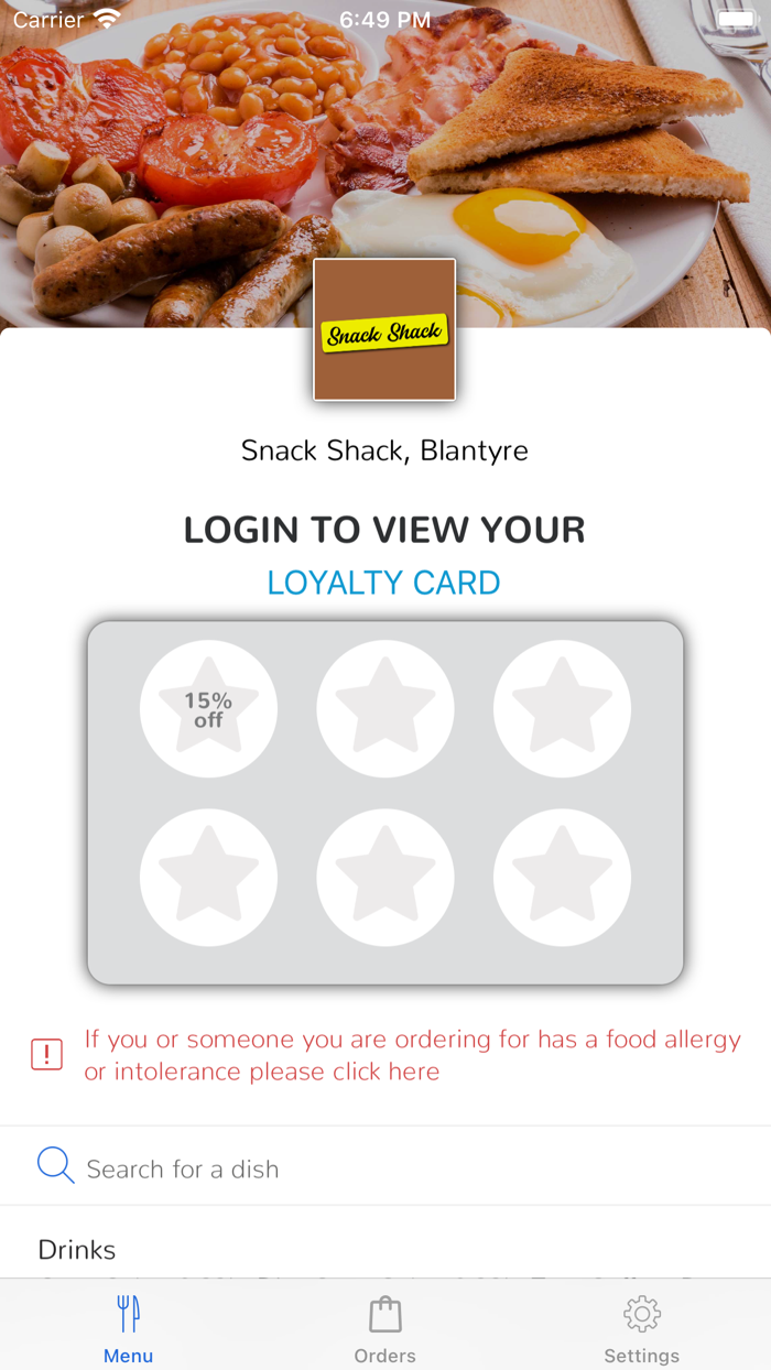 Snack Shack, Blantyre