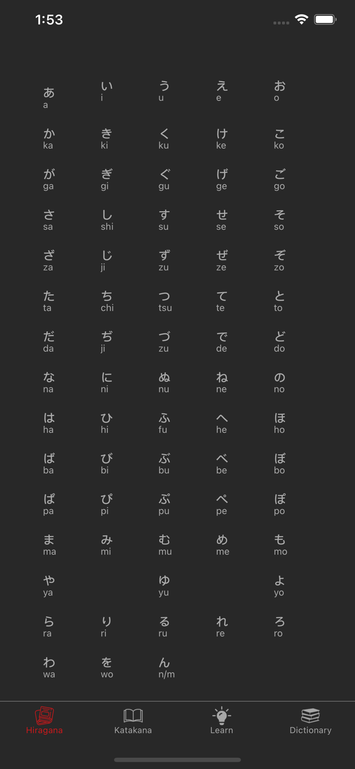 Most Common Japanese Words