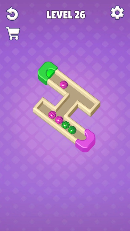 Maze Ball Sort: Color Puzzle screenshot-3