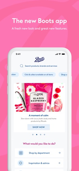 Boots Middle East app screenshot