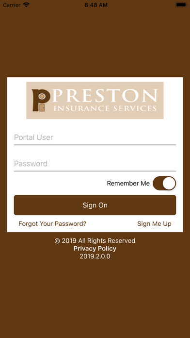 How to cancel & delete Preston Insurance Svcs Online from iphone & ipad 1