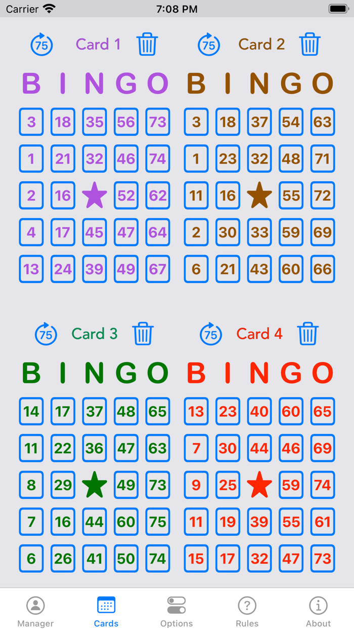 Bingo Manager