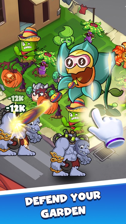 Merge Plants - Monster Defense screenshot-4