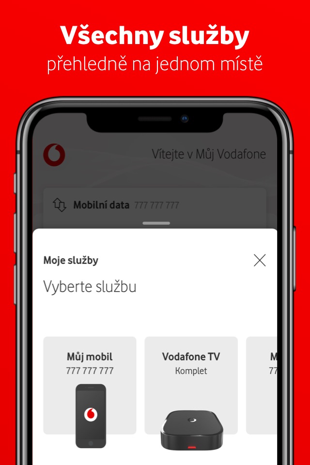 Můj Vodafone screenshot 4