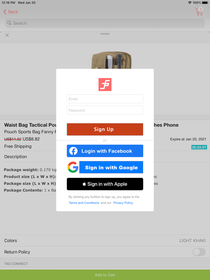 FlashPromo - flash sales
