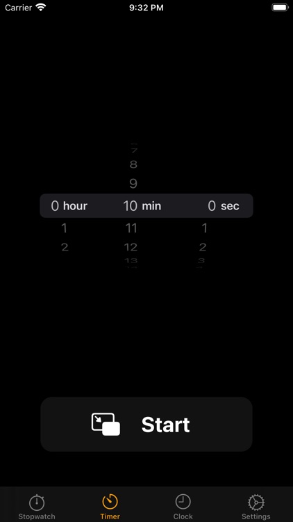 Hovertimer
