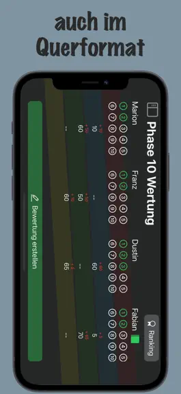 Game screenshot Phase 10 Wertung apk