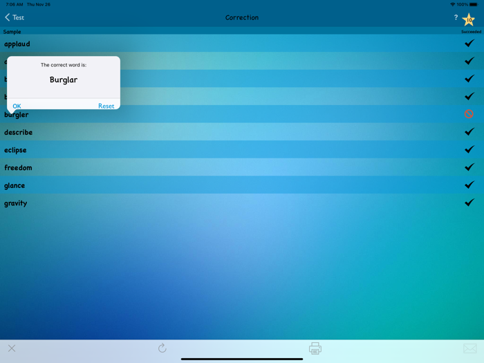 TurboWords Parent/Teacher